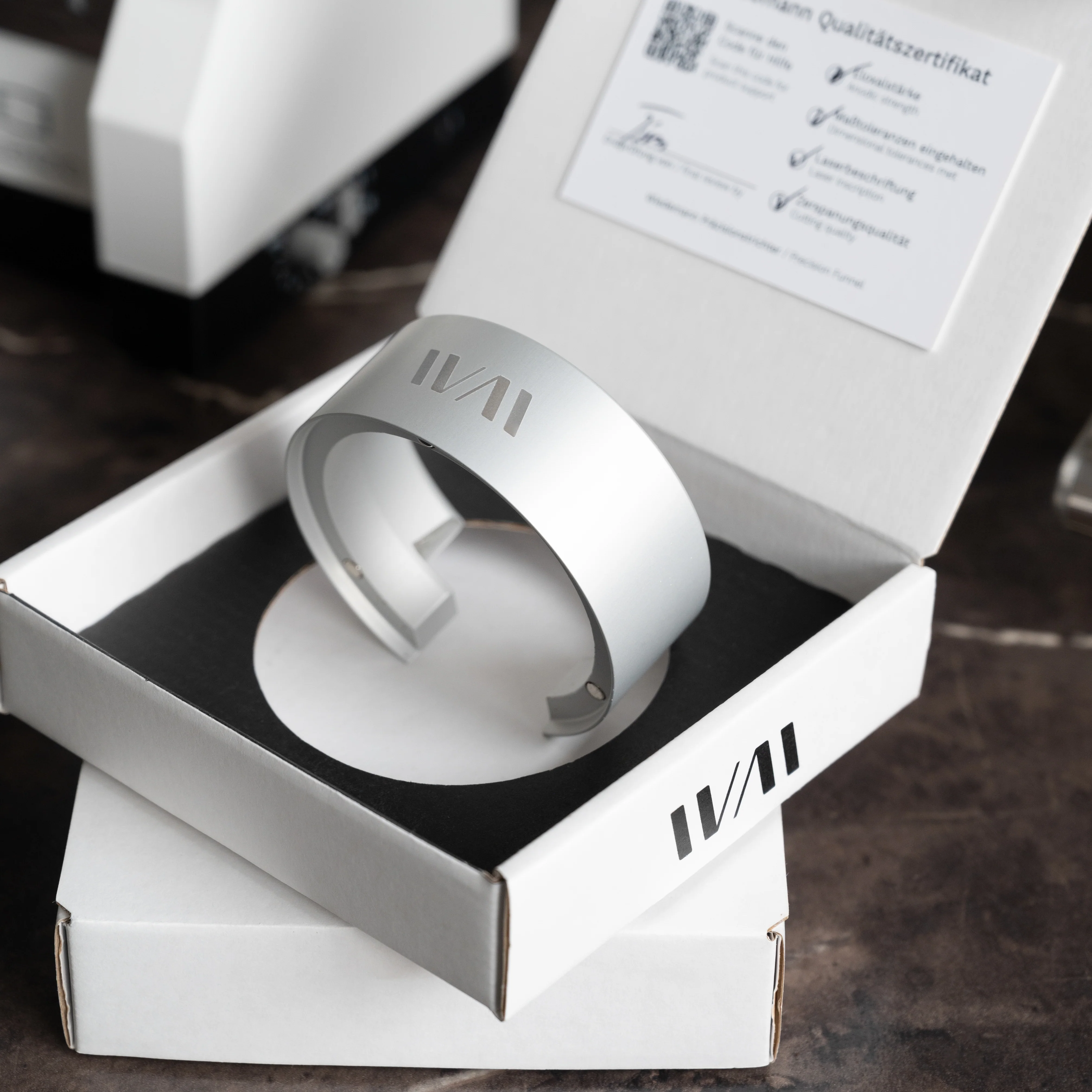 Präzisionstrichter 58 mm Silber für Eureka New Mignon - Image 3