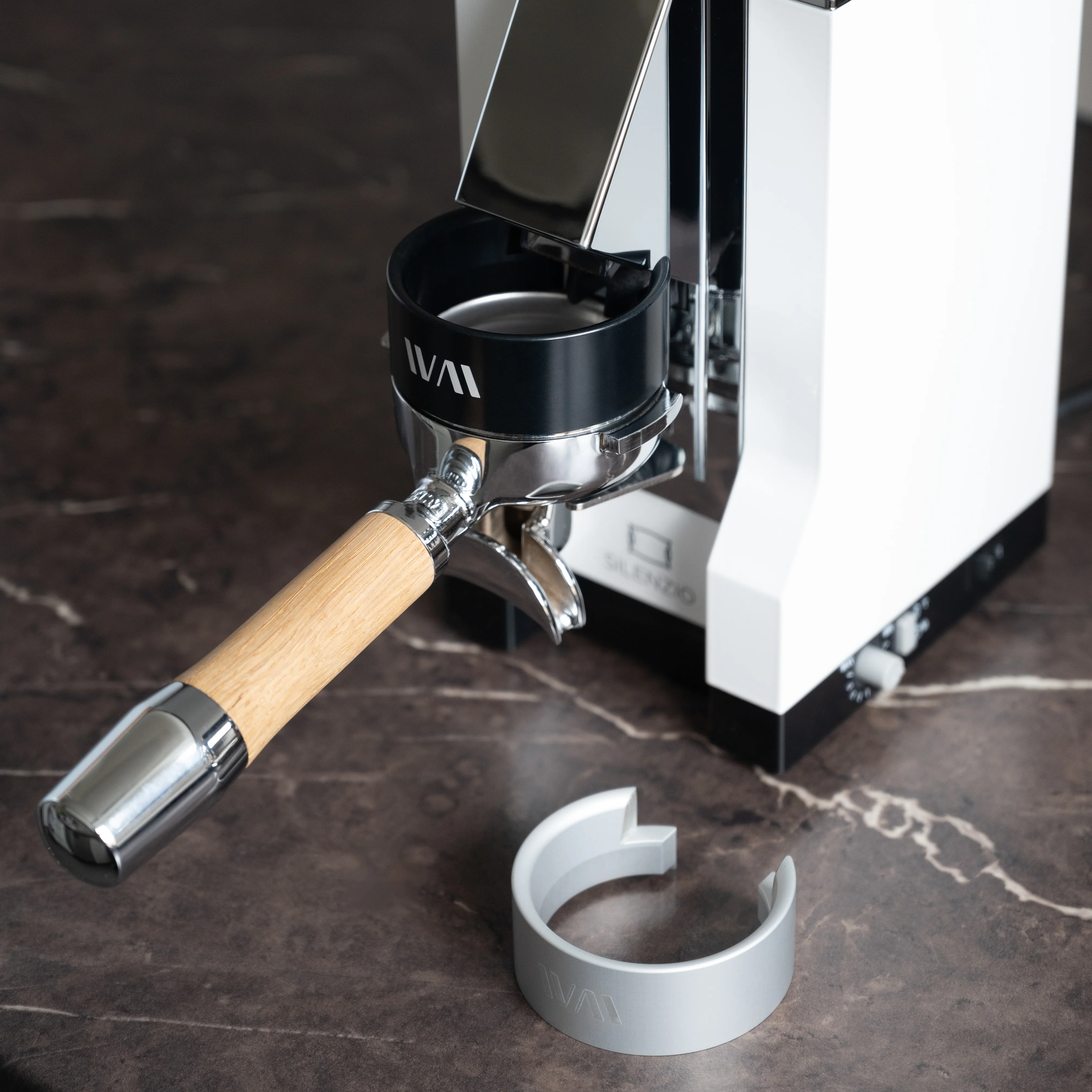 Präzisionstrichter 58 mm Silber für Eureka New Mignon - Image 6